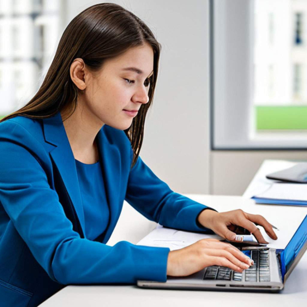 A focused professional architectural electrical engineering student, adult, dressed in modest business casual attire, sitting at a clean, modern desk in a well-lit study area. They are analyzing detailed blueprints and digital schematics on a laptop, with a technical textbook open beside them. The background shows a contemporary office environment with soft, ambient lighting. The scene conveys dedication and strategic planning. safe for work, appropriate content, fully clothed, professional, family-friendly, perfect anatomy, correct proportions, natural pose, well-formed hands, proper finger count, natural body proportions, high quality, professional photography.